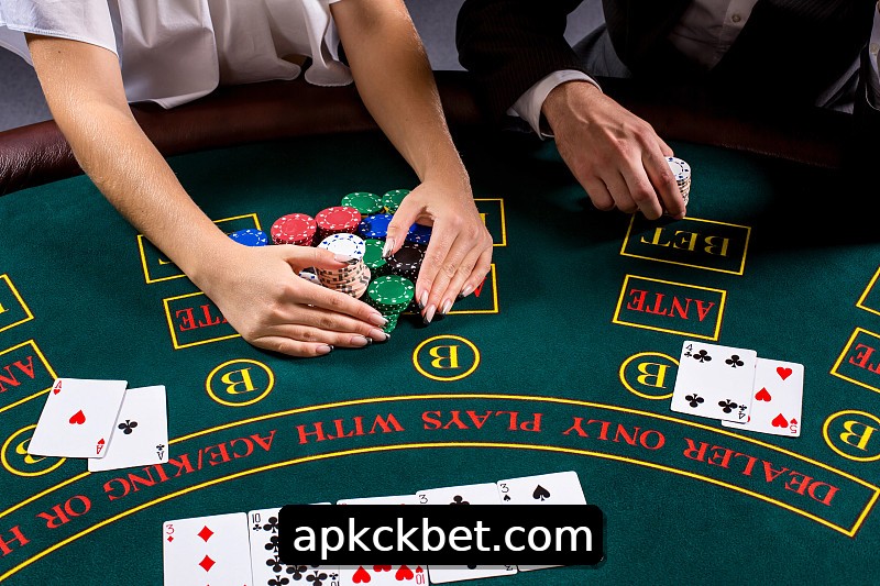 Mesa de Blackjack ckbet